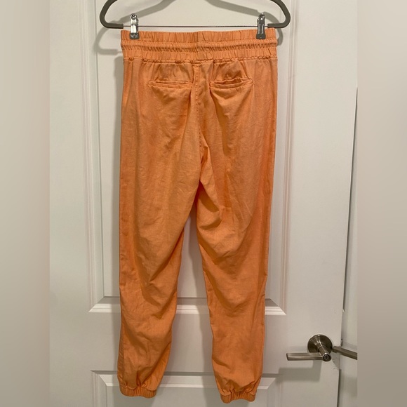 Athleta Cabo Linen Joggers Sz 2 - Picture 4 of 7